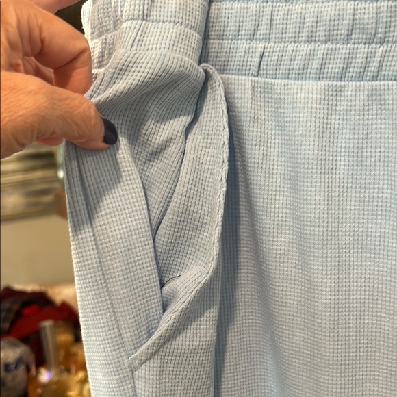 NWT Old Navy Light Blue Women's Elastic Waistband Track Pants & Joggers - Picture 6 of 6